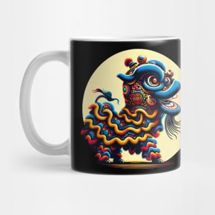 Lion Dance, Mug